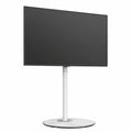 Support TV Pied Scandinave Réglable pour Écran de 32 à 60 Pouces