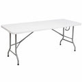 Table pliante extérieure rectangulaire pour camping et événements